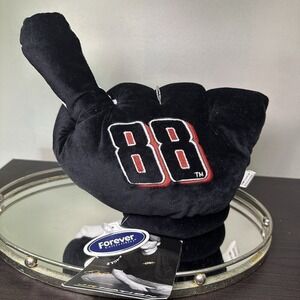 Dale Earnhardt Jr 88 NASCAR Number 1 Fan Plush Hand Forever Collectibles NWT